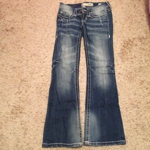 dark wash jeans from BKE